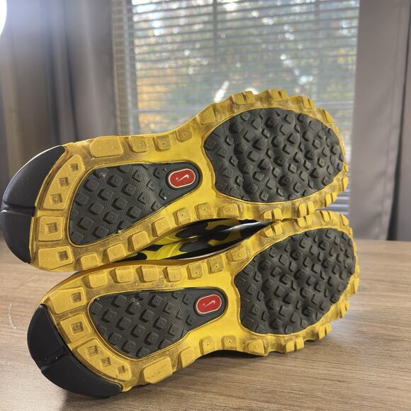 Nike Air Max Livestrong Mens Size 13 Yellow/Gray Running 487982-009 lightly used - Picture 5 of 8